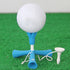 Green Rubber Golf Tees for Mats, Adjustable Portable Golf Tee, Anti-Flying Tripod for Training Court Clubs