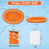 Pet Soft Dog Float Raft - Inflatable Swimming Float for Summer (Small, Orange)