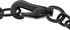 Herm Sprenger Black Stainless Steel Adjustable Fur Saver Dog Chain Collar, Medium Link with Quick Release Snap Hook for