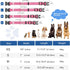 Reflective Martingale Dog Collars, Adjustable Soft Padded Breathable Nylon Pet Collar Suitable for Small Medium Large