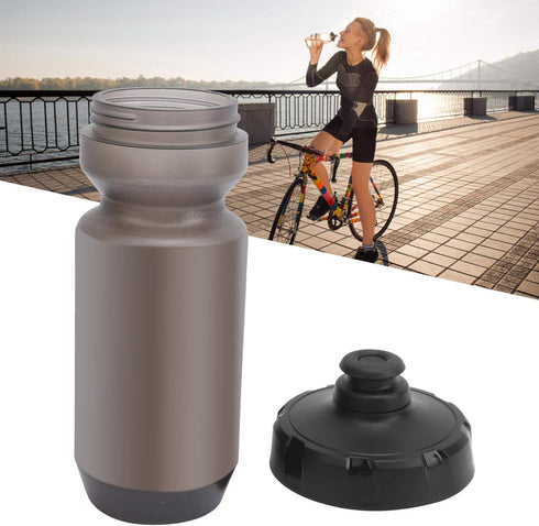 VGEBY BOLANY 610ML Bike Water Bottle, Outdoor Cycling Fitness Equipment for Mountain, 3 Colors Available (Gray)