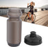 VGEBY BOLANY 610ML Bike Water Bottle, Outdoor Cycling Fitness Equipment for Mountain, 3 Colors Available (Gray)