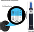 Salinity Refractometer for Aquarium Seawater, Marine Fishkeeping Salinity Tester with Automatic Temperature Compensation