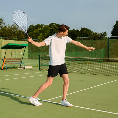 UUBEMM Tennis Rackets Set for 2 Players, Lightweight Recreational Racquets for Adult Beginner Training with Carry Bag