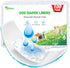 Dog Diaper Liners Booster Pads, 100ct Disposable Dog Diapers Inserts Male Female