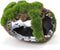 Broken Barrel Resin Fish Tank Decor, Betta Fish Hideout Cave for Small Animal Play and Rest