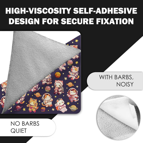 27.6"Cat Tool(6-10 lbs) Grooming Wrap, Self Adhesive Cat Wrap for Cutting Nails, Anti-Escape Calming Cat Swaddle Wrap