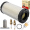 Roykaw EZGO Tune Up Kit, Air Filter, Oil Filter, Spark Plug for Golf Cart Models