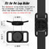 2 Pack Waterproof AirTag Dog Collar Holder Compatible with Apple AirTag, Anti-Lost Accessories (Black)