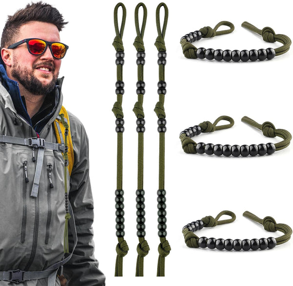 3pcs Ranger Beads pace Counter for HikingLong Distance Swimmers CounterConsists of Parachute