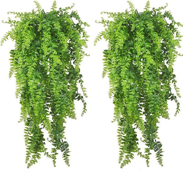 PINVNBY Reptile Plants Hanging Fake Vines Boston Climbing Terrarium Plant with Suction