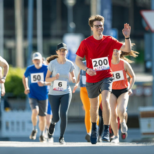 Waterproof Running Bib Numbers for Competitive Events