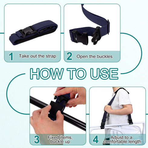 Universal Heavy Duty Carry Straps for Beach Chairs