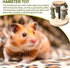 Genrico Gerbil Toys | Multifunctional Natural Wood Teether Treats - Gnawing Toys - for Gnawing and Chewing Small Pets