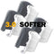 3.0 Softer Cat Self Groomer with Catnip, Dog Cat Corner Groomer, Wall Corner Scratcher Comb, 4 Pack