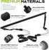 Pilates Bar Kit with Resistance Bands, Multifunctional Heavy-Duty Bar for Women & Men, Home Equipment for Workouts