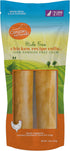 Canine Naturals Chicken Recipe Chew - Rawhide Free Dog Treats, Made from USA Raised Chicken, Large (2 Count) for Dogs