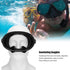 Panoramic HD Snorkeling Diving Mask, Anti Fog Scuba Goggles, Toughened Glass Adult Teen Goggles with Nose Clip
