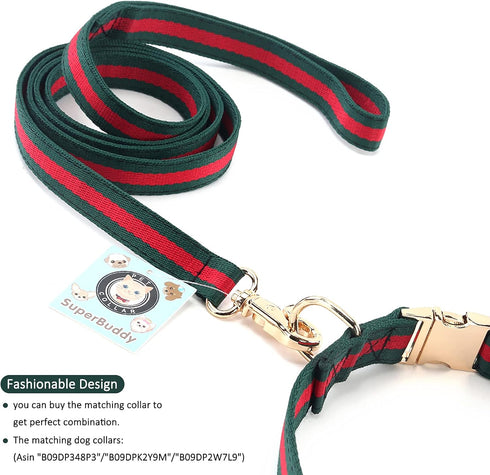 Premium Dog Leash - Luxury Style, Soft Durable Leash for Small, Medium, Big, Large Dogs