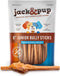 Jack&Pup Bladder Bully Sticks for Small Dogs - 6 Inch Baby Bully Stick Chew, Premium Grade All Natural Treats (10 Pack)