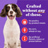 13.2 Oz (Pack 6) Halo Wet Dog Food Whole Beef Stew Recipe, Healthy Grains Real Meat Canned Dog Food, Meal or Topper