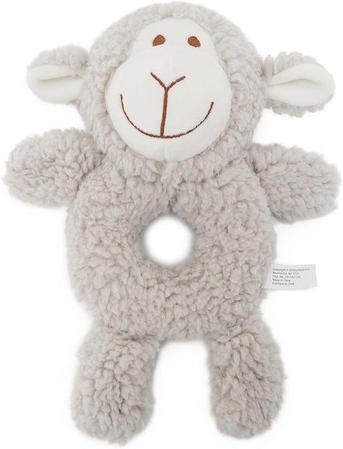 Senior Fleece Ring Body, Calming Lavender Dog Toy for Senior Dogs, Grey, 19cm x 23cm