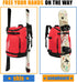 Ski Boot Bag Backpack for Ski and Snowboard Boots - Waterproof Exterior & Bottom - Ideal for Men, Women, Youth