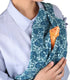 Lizard Costume with Sling Carrier, Bearded Dragon Clothing Adjustable Reptile Carrier Sling for Outdoor Walking (Orange