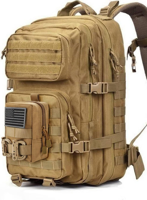 FRTKK 2 Pack Molle Pouches - Tactical Compact Water-Resistant EDC Pouch Bag, Small Utility Pouch