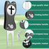 Golf Divot Repair Tool with Magnetic Ball Marker - Stainless Steel Foldable Divot Tool & Golf Divot Tool Featuring