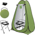 Anngrowy Pop Up Privacy Shower Tent - Portable Outdoor Camping Bathroom Toilet