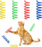 SPOT Colorful Springs Cat Toys 3" Bouncy Coils for Indoor Cats & Kittens