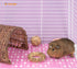 Niteangel 2pcs Rabbit Cage Mat, Durable Foot Resting Pads for Bunny, Guinea Pigs, Chinchillas, Cats & Other Small Pets