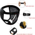 Adjustable Black Reusable Dog Diapers for Female Dogs (Size S)