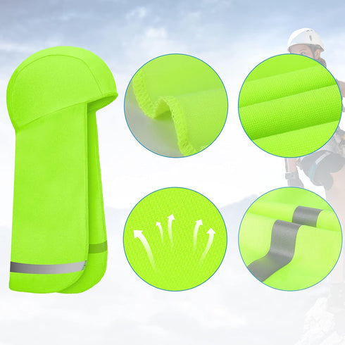 Sintege 4 Pieces Sun Shade Hat, Neck Sun Shade Hat Cooling Skull Cap