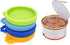 Comtim 4 Pack Cat Food Can Lids - Silicone Small Pet Food Can Covers for 3 oz Cat Food Cans