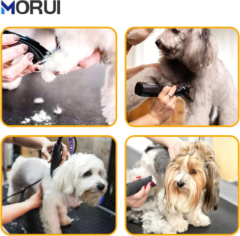 15 Cut Length 3/64"(1.2mm) Detachable Pet Dog Clipper Blades, UltraEdge Series Compatible with Andis & Wahl