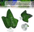 Tnfeeon Betta Spawning Grounds, Fish Tank Landscaping Decoration Betta Fish Hammock Betta Bed Leaf Hammock Leaf Hammock for Resting and Breeding