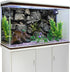 AWERT 72x24 inches Grey Rock Stone Aquarium Background for Fish Tank and Rocky Terrarium