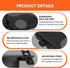 9/16" Dual-Function Bike Pedals - SPD & Toe Cage Compatible for Road, Mountain, Spin Bikes - Indoor Cycling Pedals