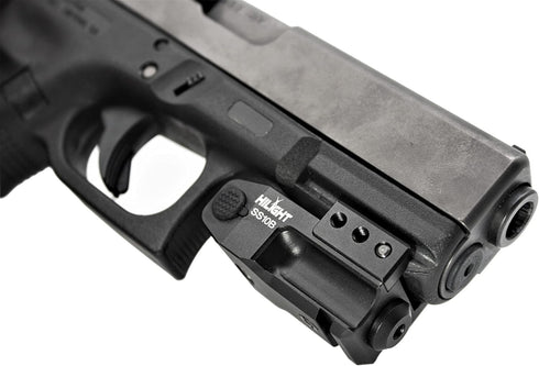 HiLight SS10B Blue Laser Sight for Pistols Handguns, Blue Beam, Military Grade Aluminum Body, Rechargeable Battery