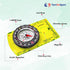 TurnOnSport Orienteering Compass - Advanced Scout Compass for Hiking, Camping, and Backpacking