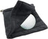 ZYAMY Pocket Golf Towel with Clip, Black Sweat-Absorbent Cleaning Tool, Golf Accessories, Golf Ball Cleaning Towel