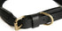 Alvalley Rope & Leather Dog Collar, Heavy-Duty Braided Collar for Training & Walking, Durable Polypropylene Rope