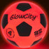 GlowCity Glow in The Dark Soccer Ball, Light Up Indoor/Outdoor Soccer Ball with 2 LED Lights, Pre-Installed Batteries