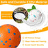 Jenaai 12 Pcs Dog Balls for Aggressive Chewers - 2.9 Inch Indestructible Bouncy Floating Balls for Dogs