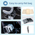 Expandable Pet Carrier - Airline Approved for Small Pets, Removable Pad and Pockets, TSA Compliant