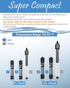 AquaMiracle 25W Adjustable Submersible Aquarium Heater with LED Digital Display, for 3-5 Gallon Tanks