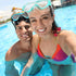 Supertrip Adult Swim Goggles - Tempered Glass Snorkeling Gear with Nose Cover