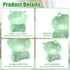 3PCS Elevated Cat Bowls, 15° Tilted Raised Anti-Vomiting Food and Water Bowl Set, Shallow Whisker Friendly Cat Dish